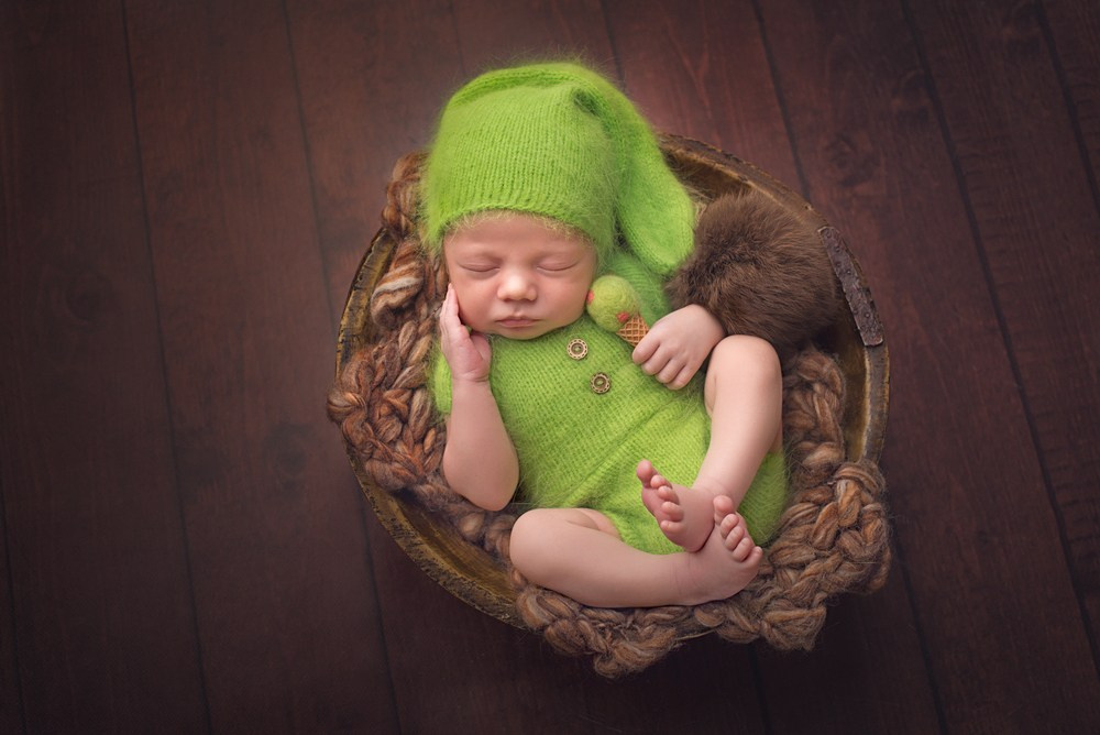 Sesja noworodkowa dla chłopca w Trójmieście - Natalia Lucko