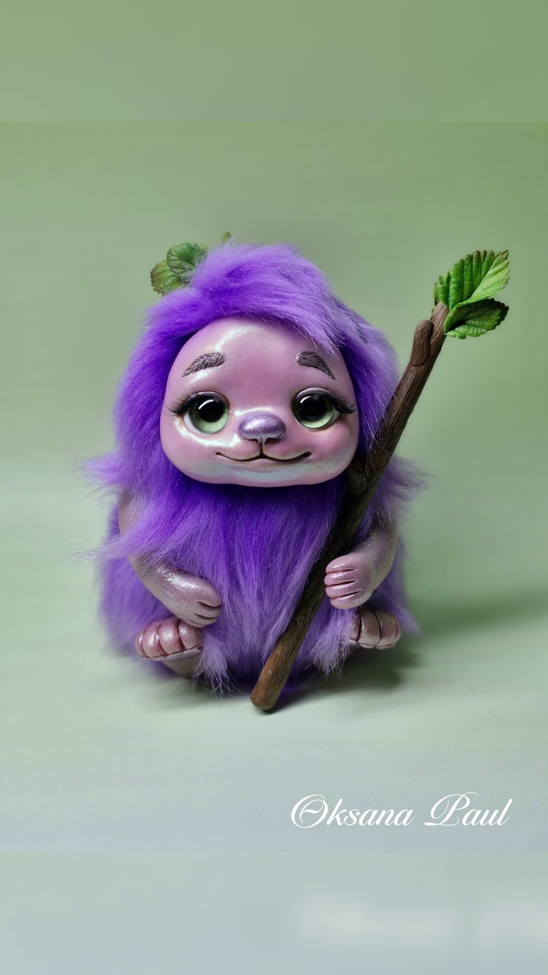 Фантазийные игрушки / Fantasiefiguren ➤. Oksana Paul-Gardinen-Design Oksana Paul ✧ Art of Gardinen & Textile Design ✧ Polymer Clay Art & Handmade Creatures