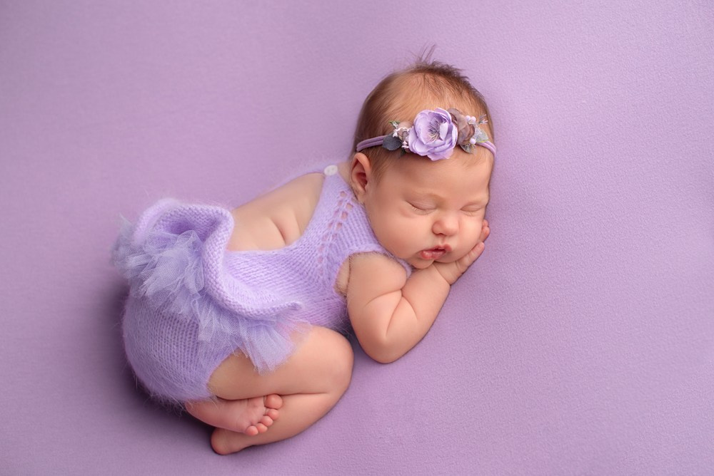 Sesja noworodkowa dla dziewczynki w Trójmieście - Natalia Lucko