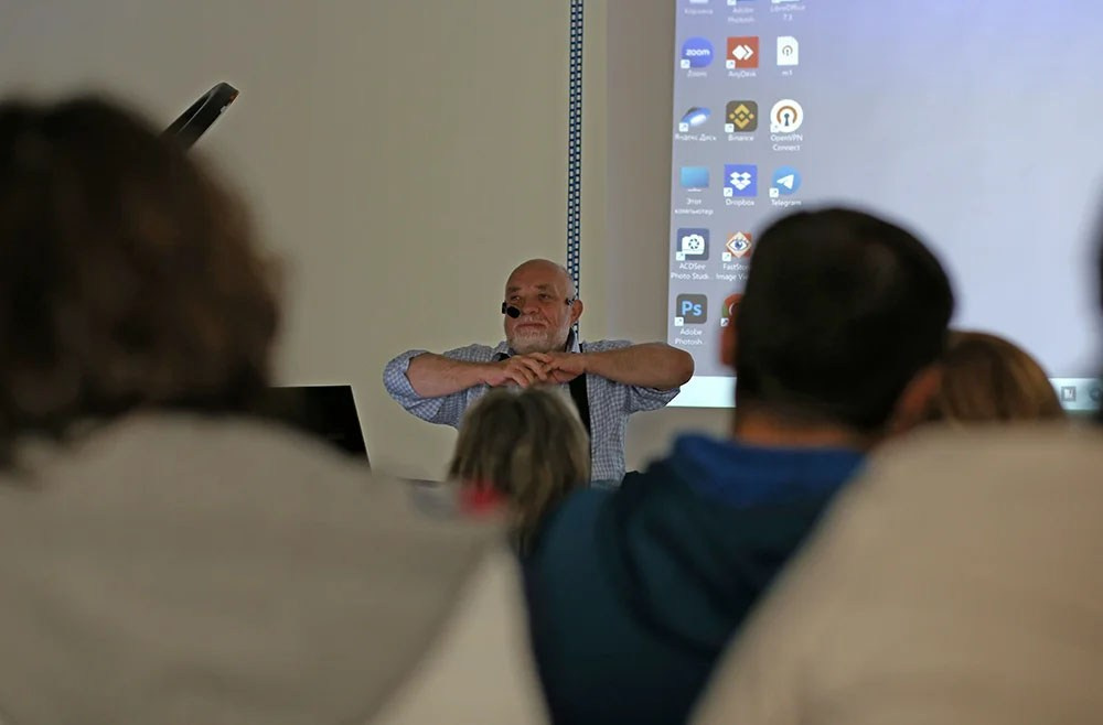 Мастер-класс Сергея Максимишина в Школе Фотографии Романа Рыбалёва. Школа Фотографии Романа Рыбалёва. Город Кишинёв, Молдова