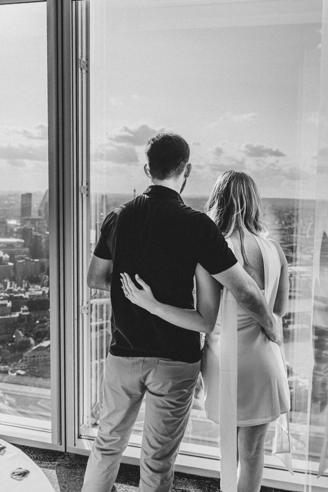 Proposal at the Shard. Tonya Kyrylenko photographer in London