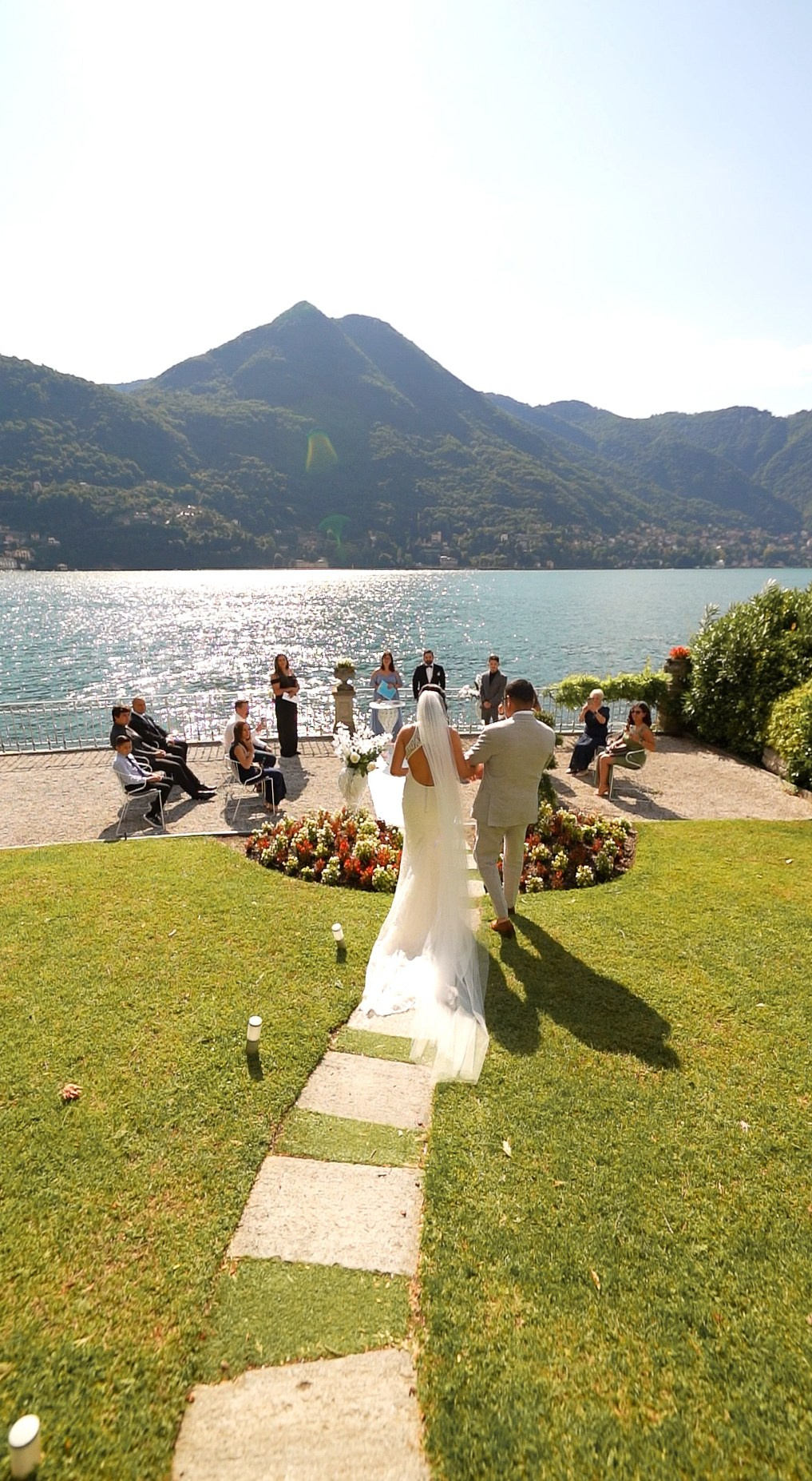 Свадебная сьемка на комо