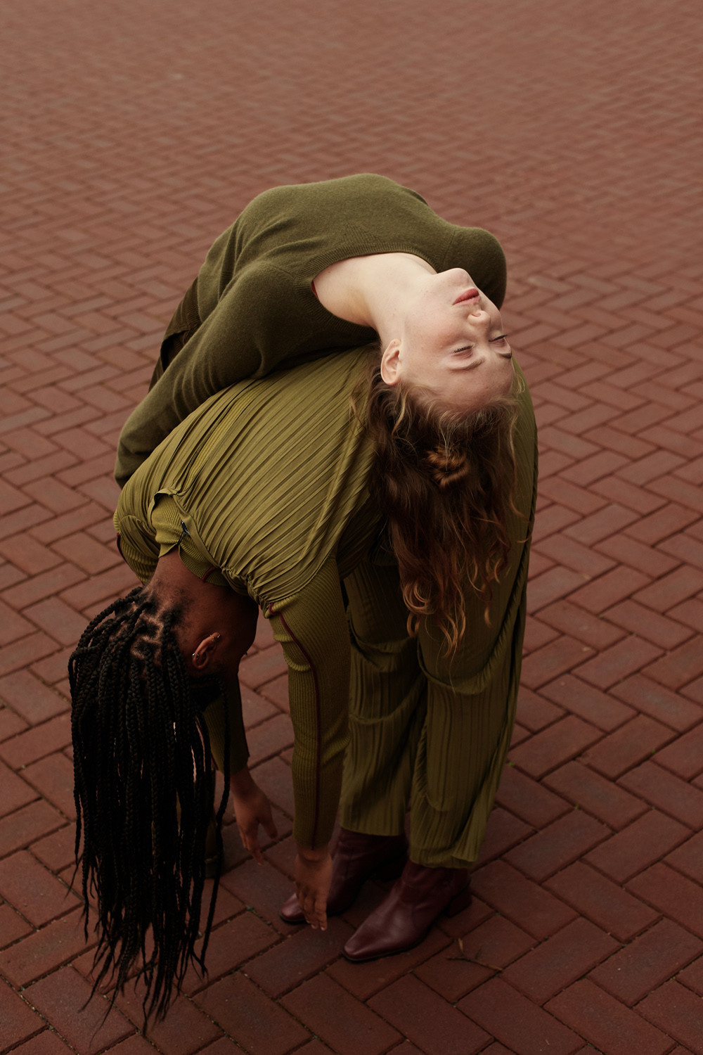 Fashion photographer Victoria Ushkanova, a photo shoot for  advertising company run in location Amsterdam