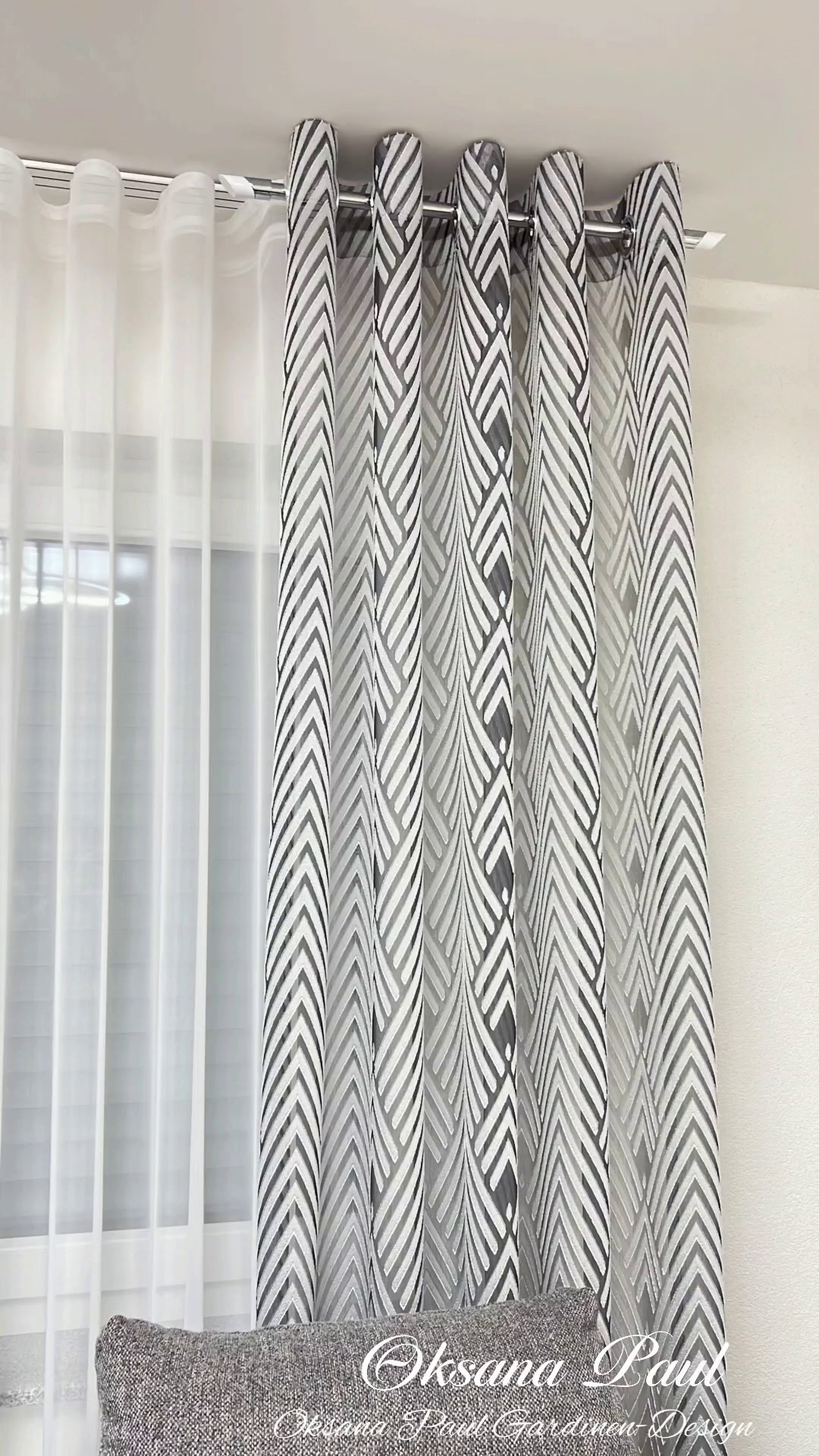 Видео шторы / Video-Gardinen. Oksana Paul-Gardinen-Design Oksana Paul ✧ Art of Gardinen & Textile Design ✧ Polymer Clay Art & Handmade Creatures