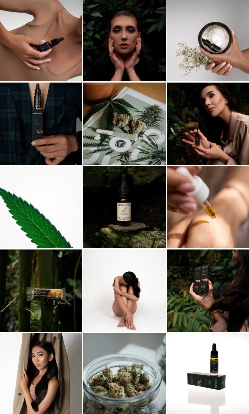 Візуальний дизайн для особистих та бізнес блогів IG. ANNA-MARIA PHOTO CONTENT CREATOR — фотограф, естет, художник і візуальний експерт Instagram у Празі