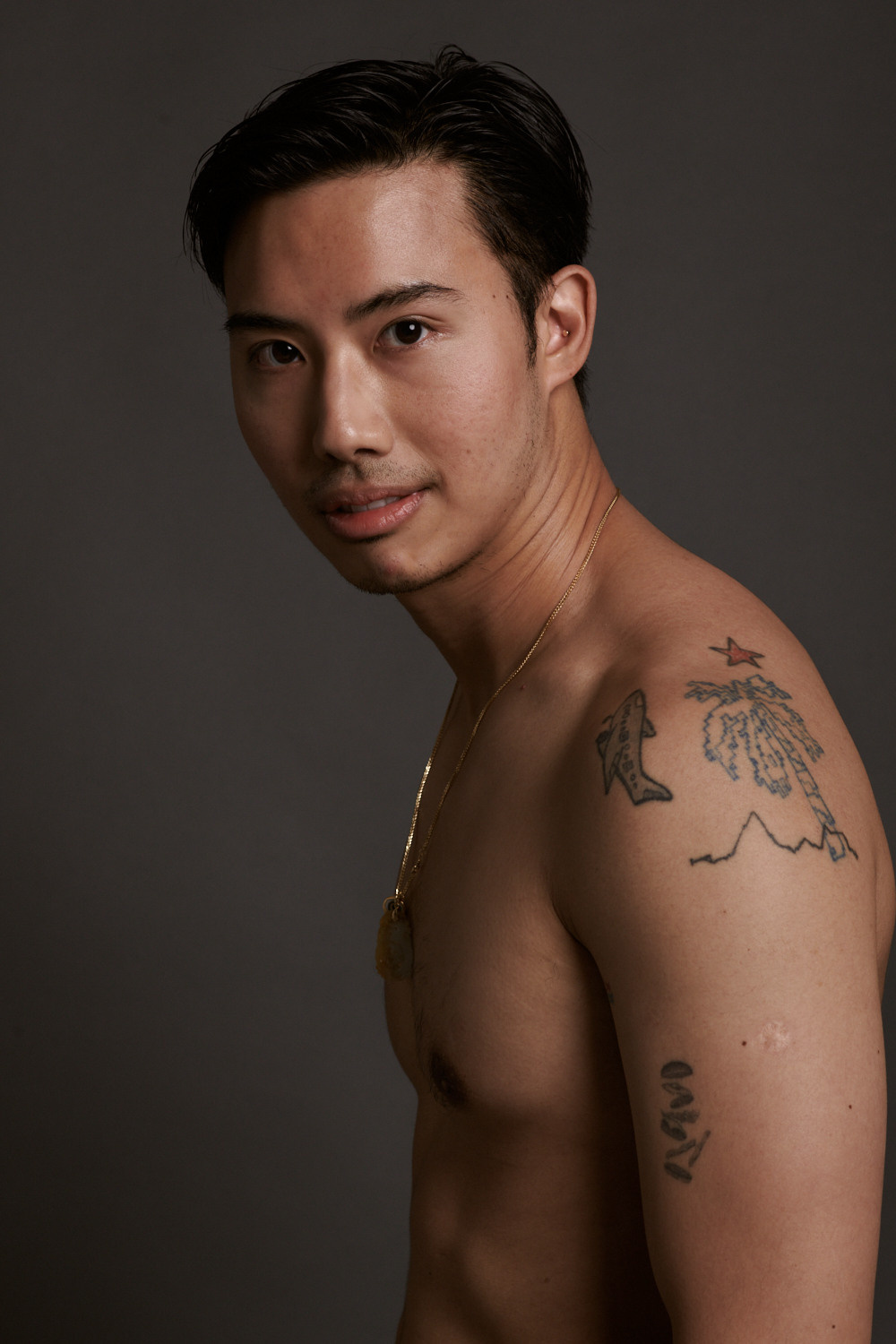 Informal business portrait photography with playful elements for Rosewood Hotel Group 