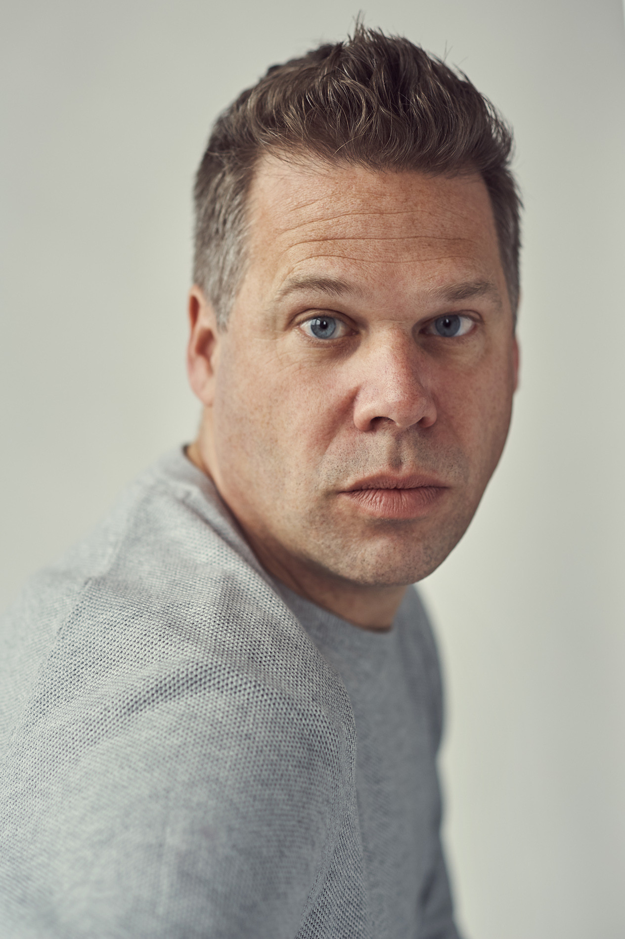 Business headshot, of architect. Studio in Amsterdam