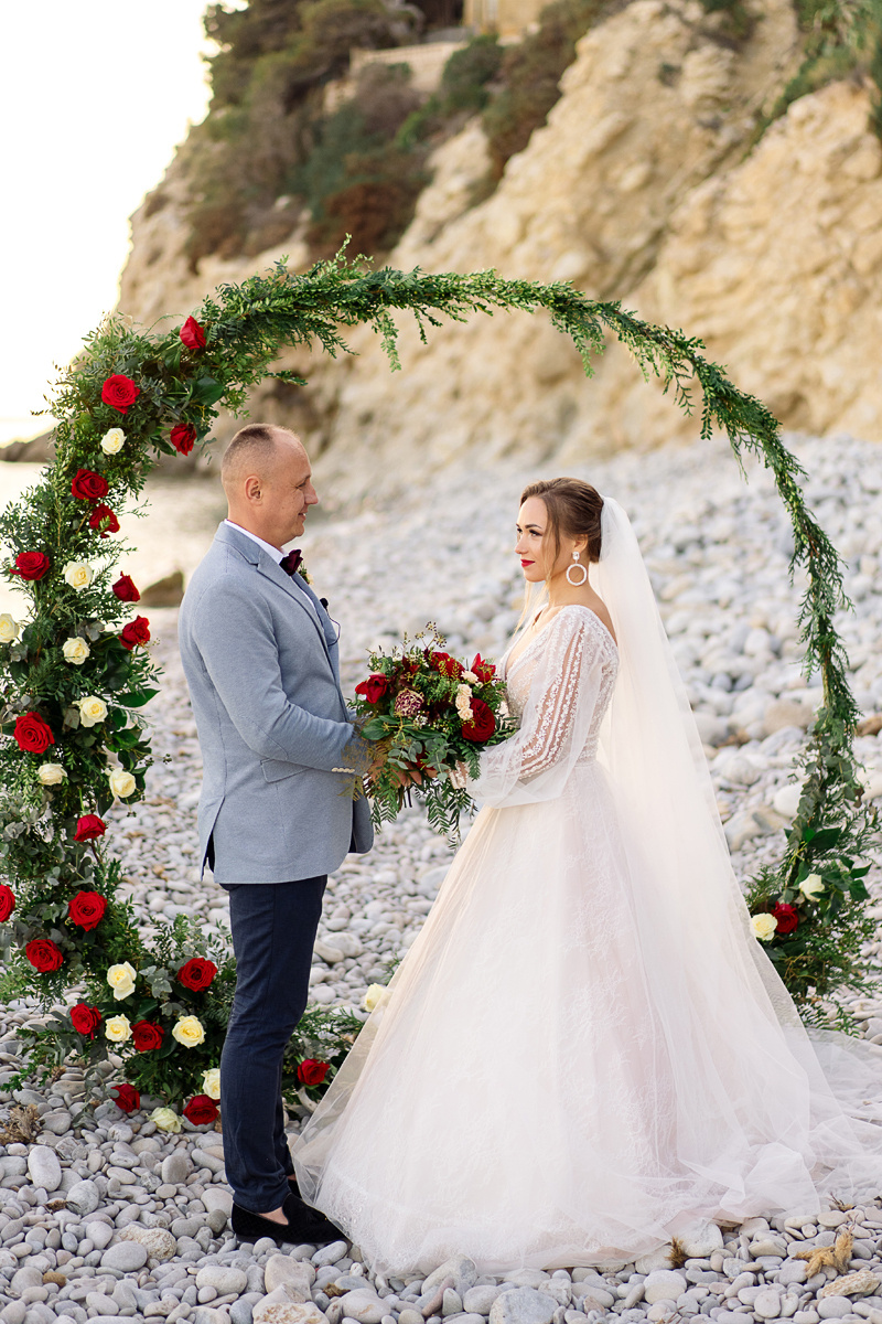Свадебная церемония в Аликанте. Фотограф и визажист Анастасия Гусарова