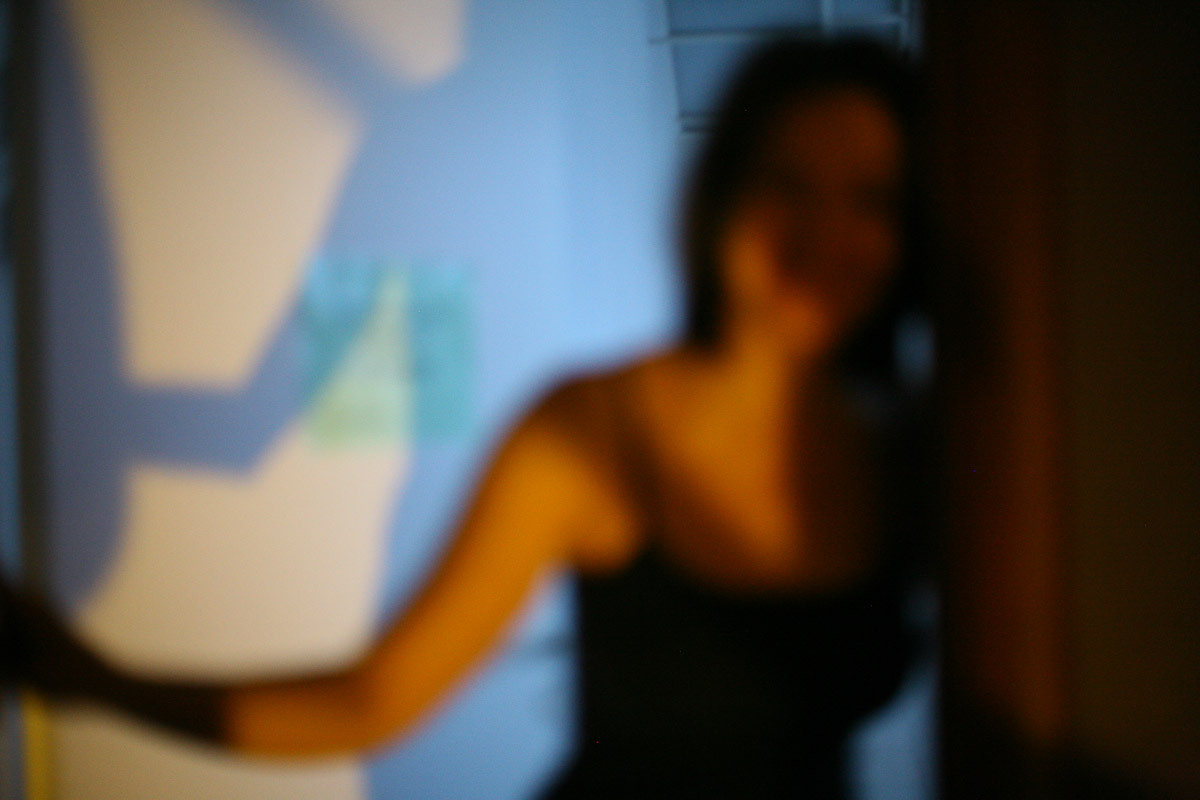 Girl on the ball. Victoria Dini. Art photography in London / Folkestone, UK