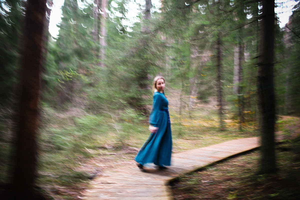 Natalie, woman of forest and sea. Виктория Дини. Арт-фотография