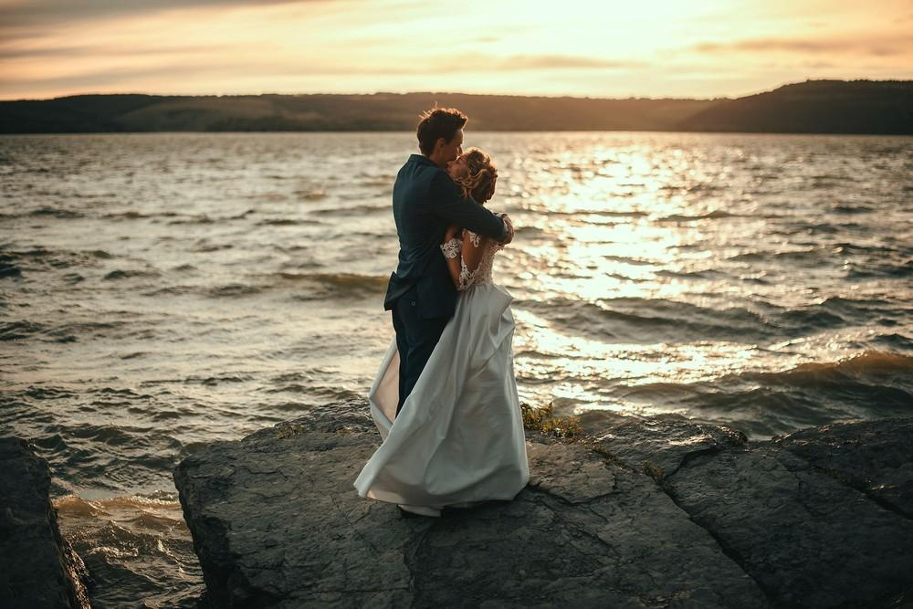 Traumhafte Hochzeitsbilder am Meer