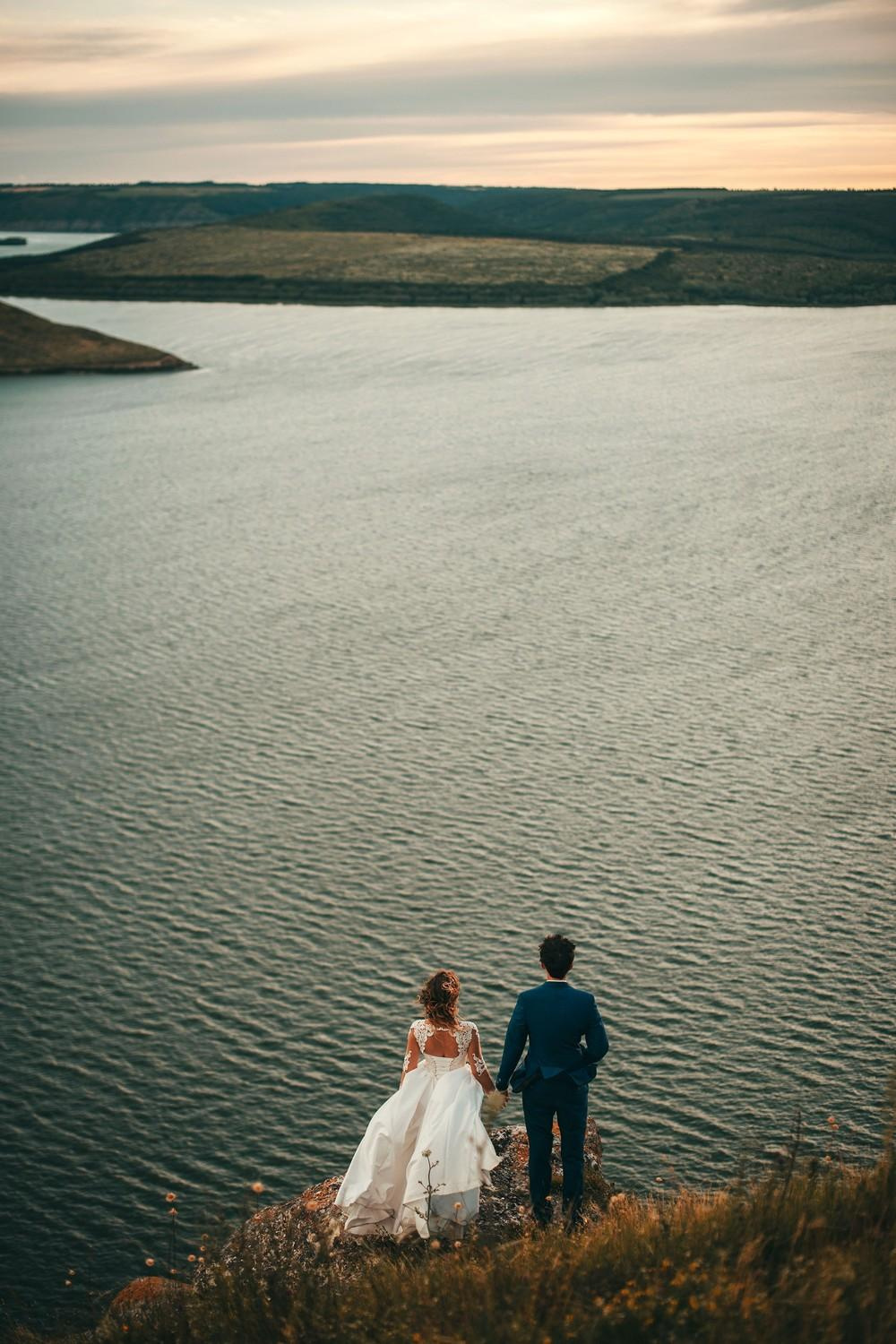 Traumhafte Hochzeitsbilder am Meer