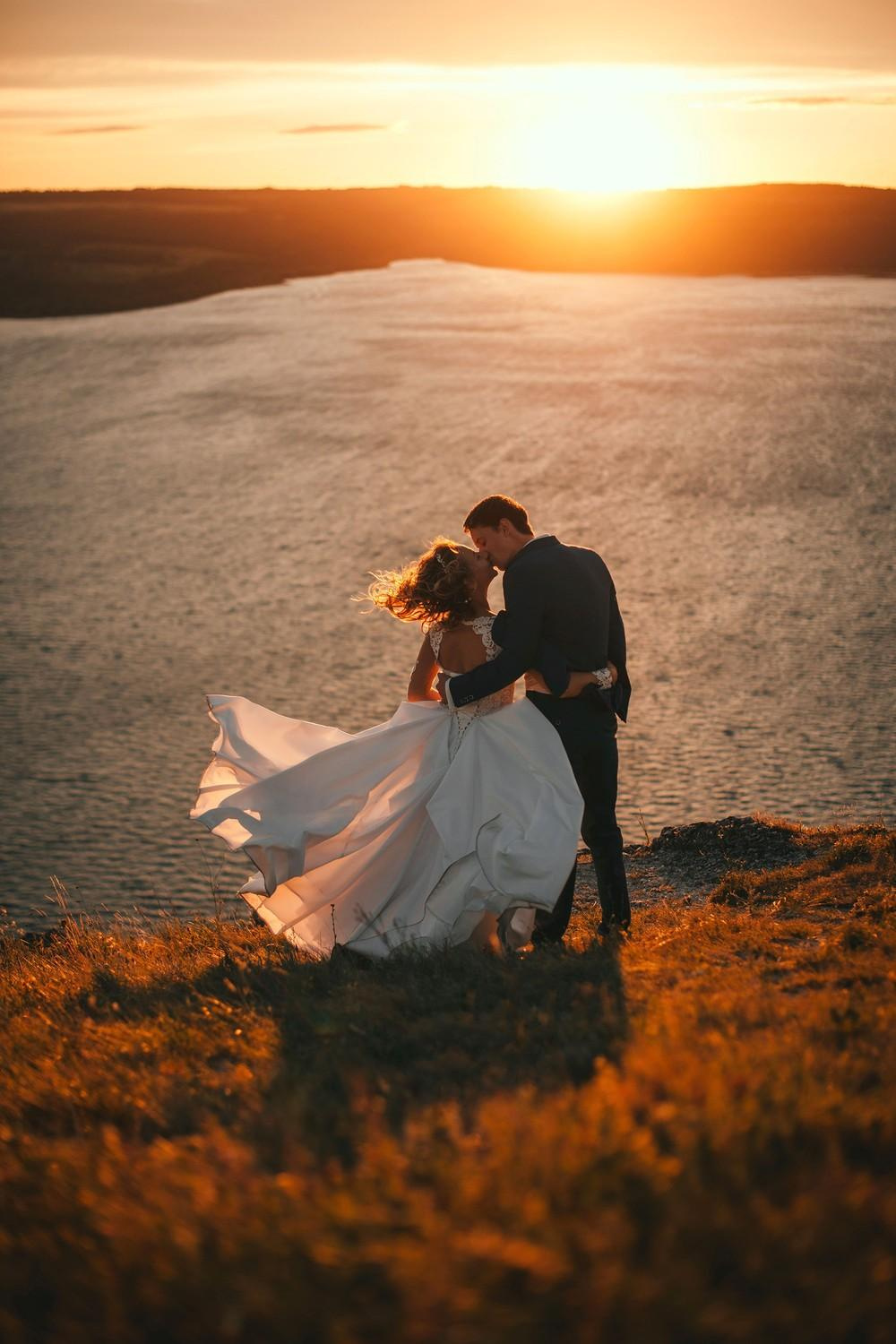 Traumhafte Hochzeitsbilder am Meer