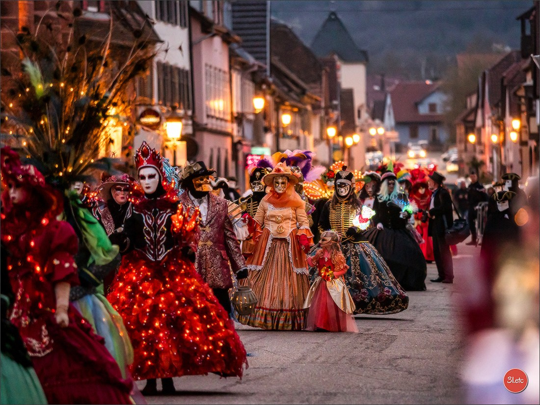 Carnaval venitien de Rosheim 2024. Photographe à Strasbourg | Portraits, Studio, Enfants, Événements