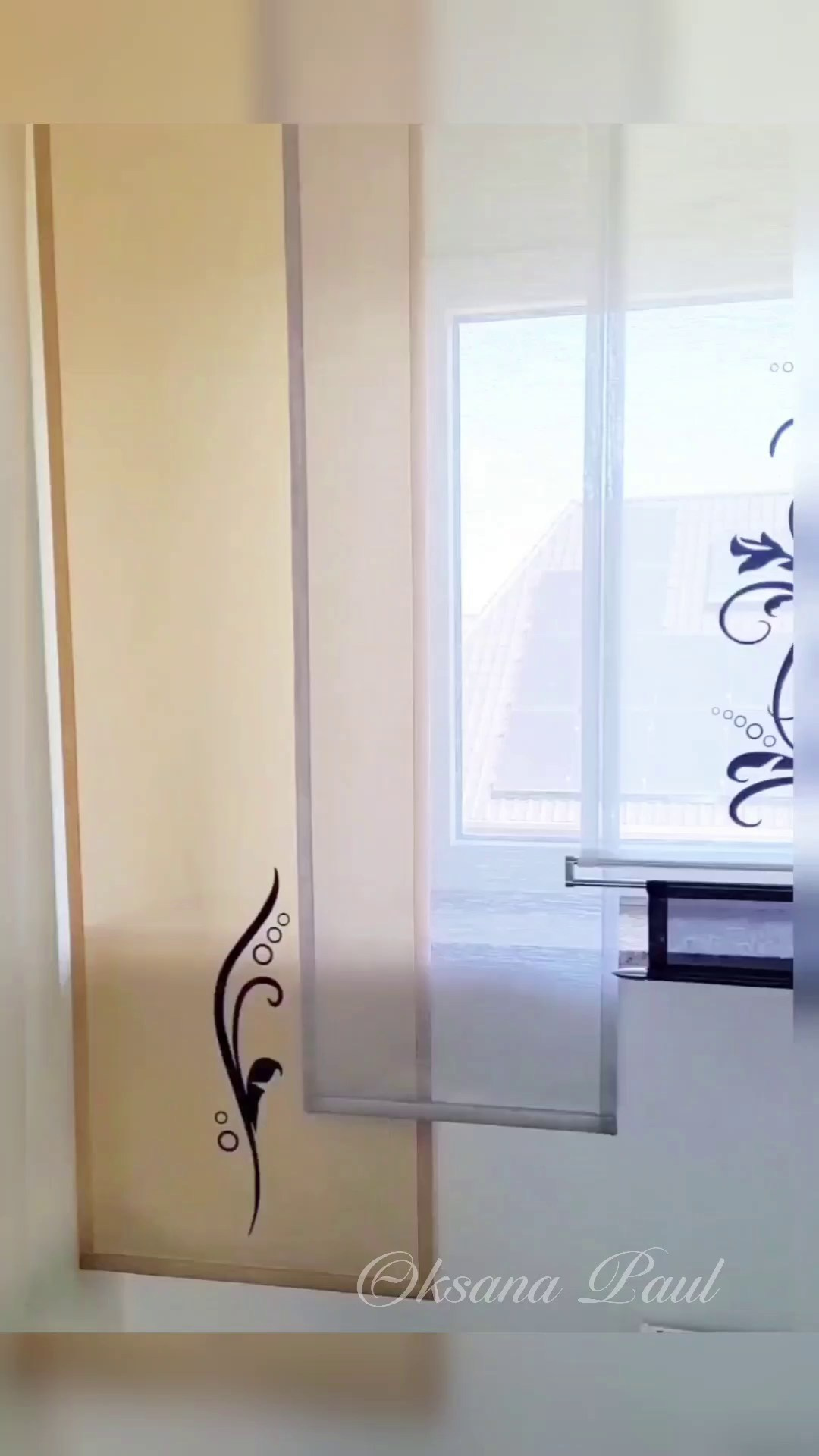 Видео шторы / Video-Gardinen. Oksana Paul-Gardinen-Design Oksana Paul ✧ Art of Gardinen & Textile Design ✧ Polymer Clay Art & Handmade Creatures