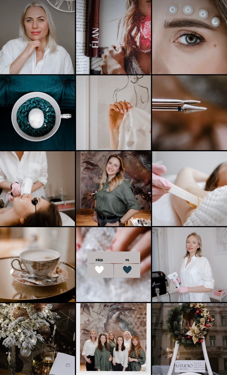 Візуальний дизайн для особистих та бізнес блогів IG. ANNA-MARIA PHOTO CONTENT CREATOR — фотограф, естет, художник і візуальний експерт Instagram у Празі
