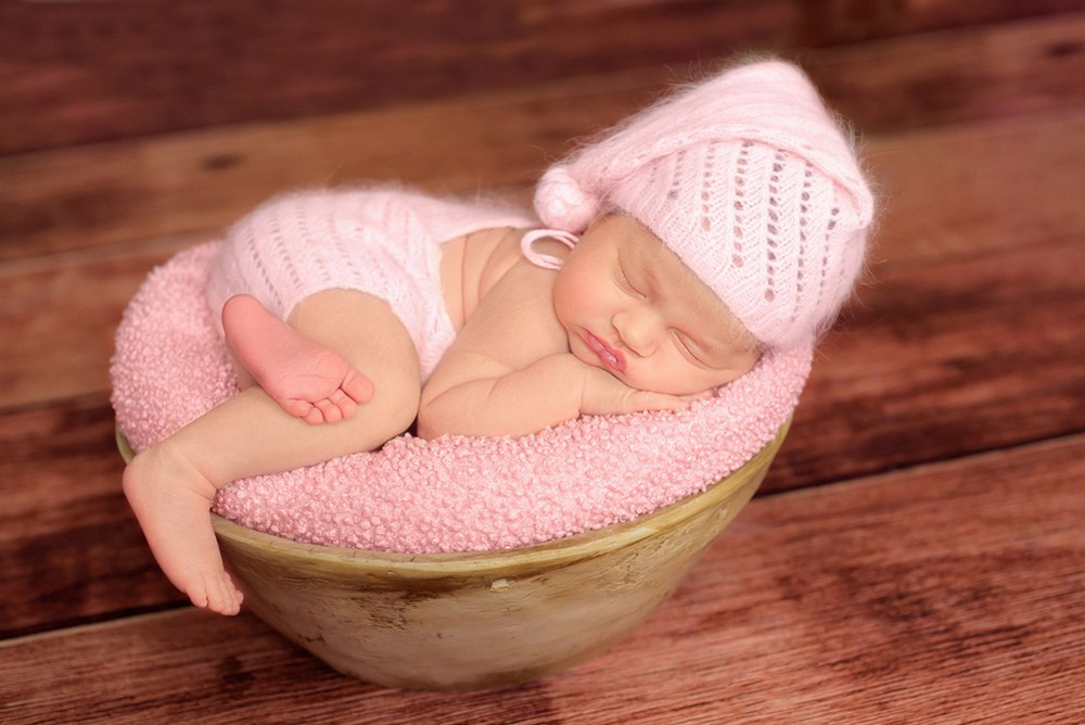 Sesja noworodkowa dla dziewczynki w Trójmieście - Natalia Lucko