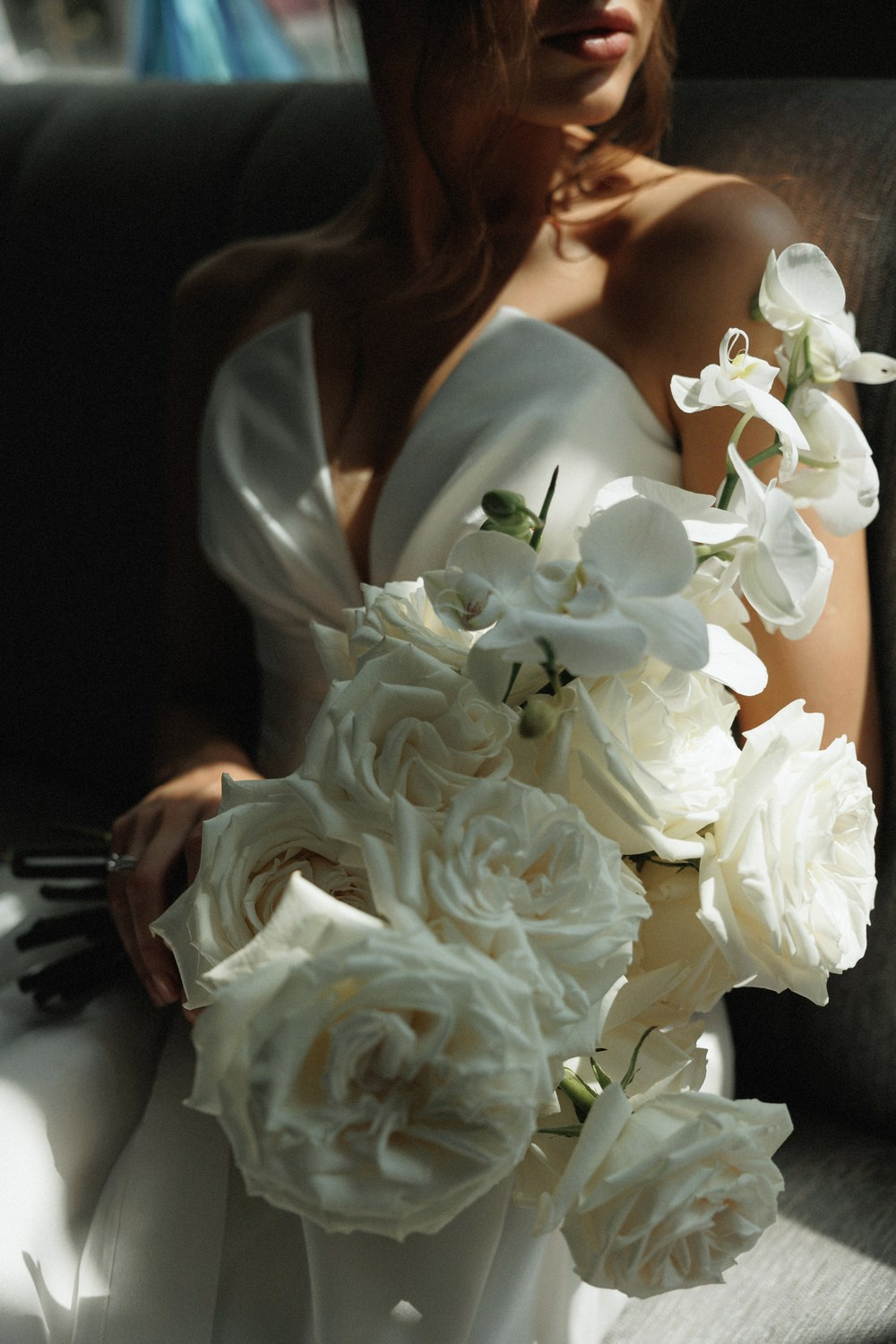 Luxury penthouse interior with natural lighting