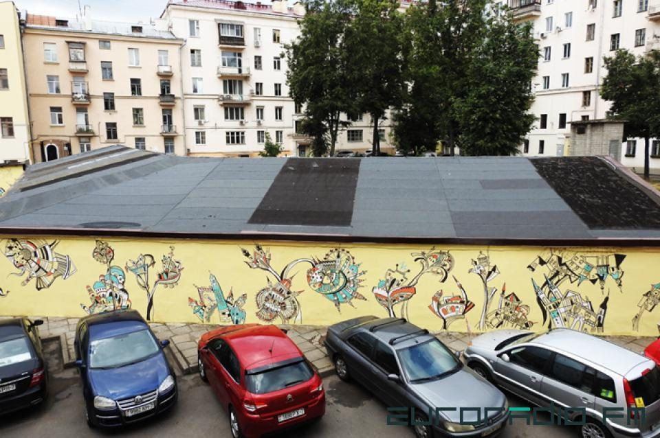 Interview with Euroradio: How I Created a Mural in the Center of Minsk