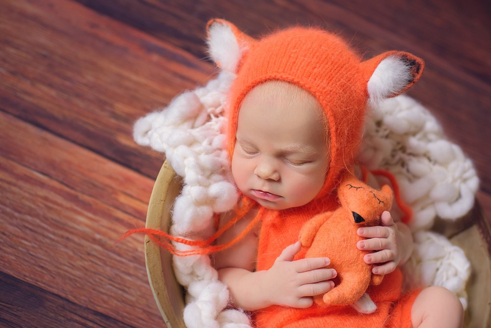 Sesja noworodkowa dla dziewczynki w Trójmieście - Natalia Lucko