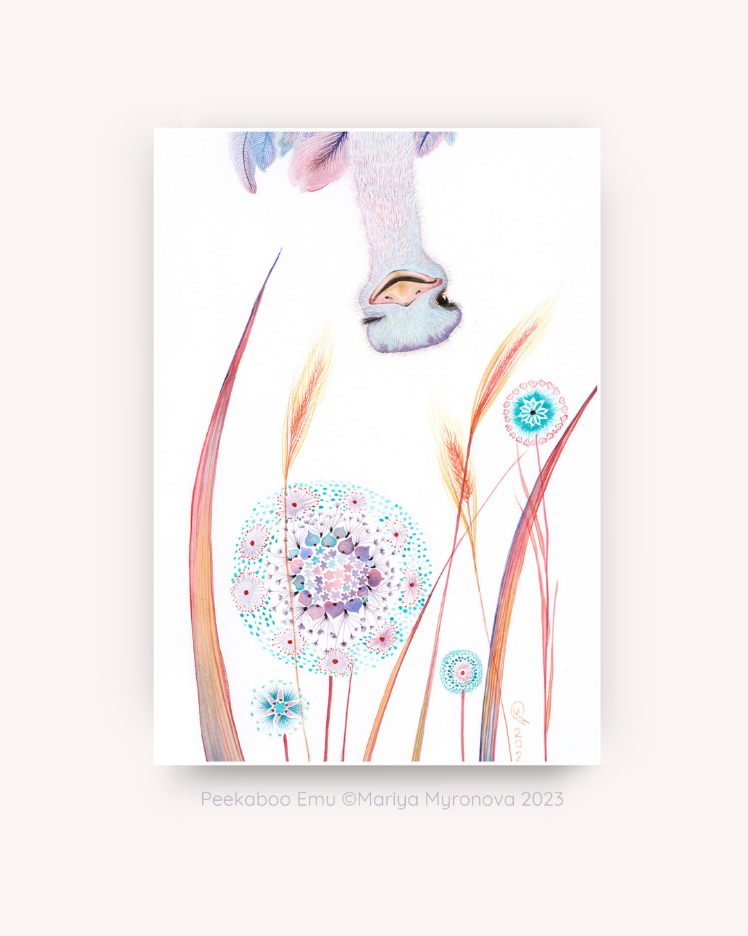 Inner child series. Surrealist artist Mariya Myronova based in Cambridge UK