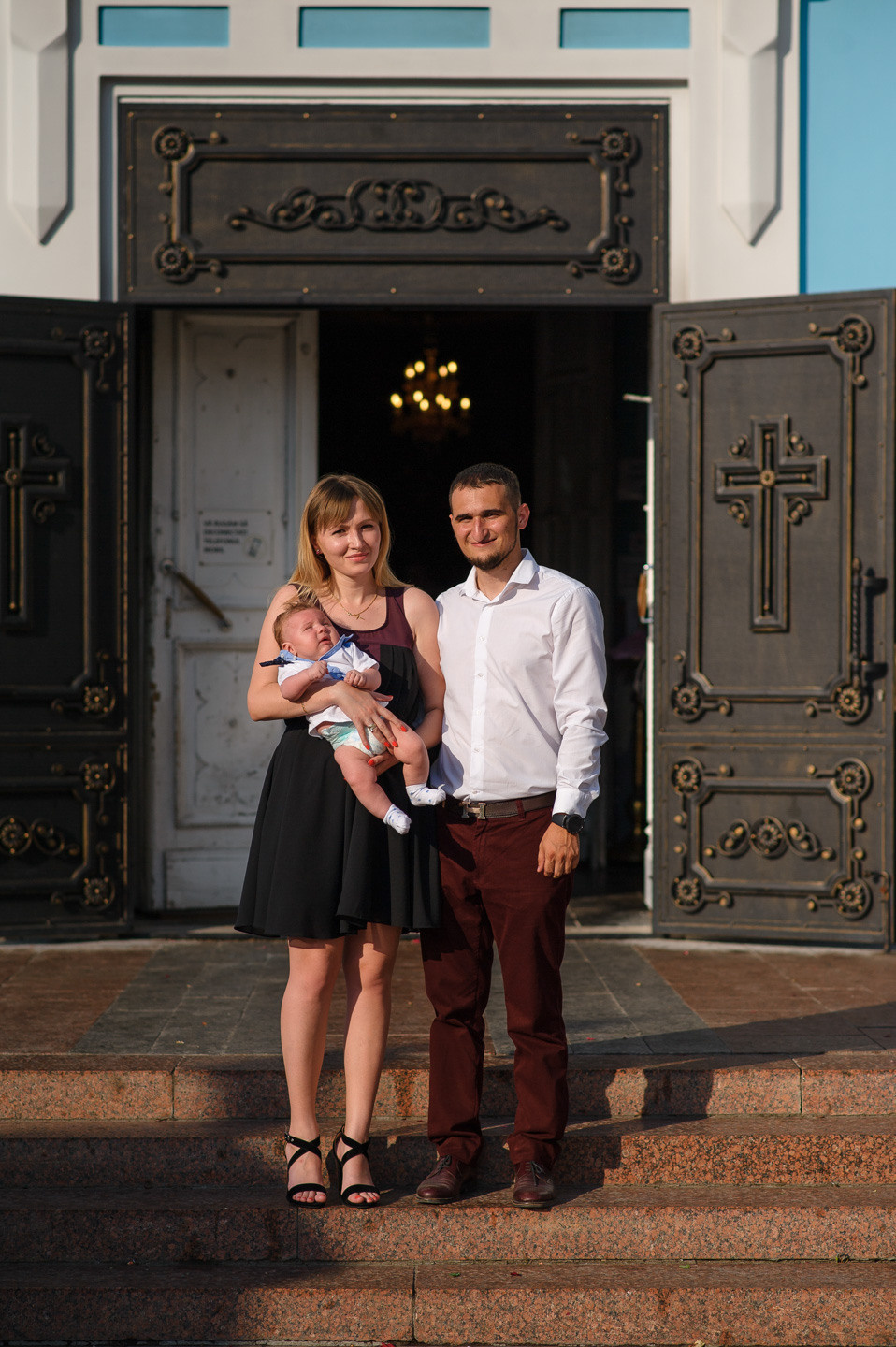 Крестины Юстина. Семейный фотограф в Кишинёве THOMAS SHTIFT