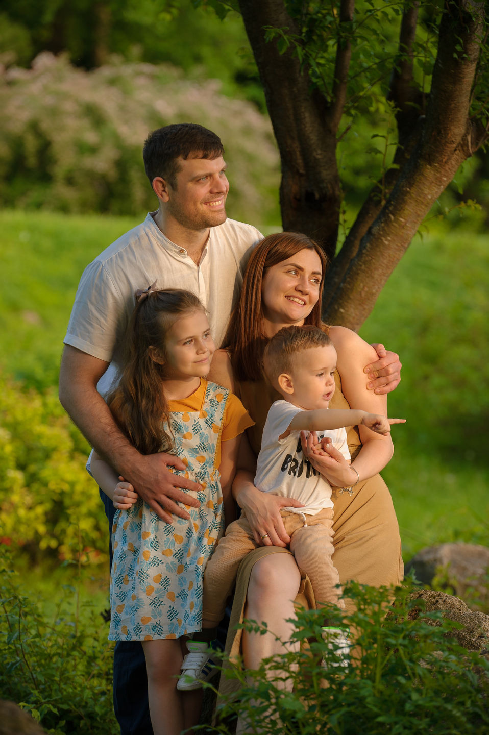 Семейная Фотосессия в Парке. Семейный фотограф в Кишинёве THOMAS SHTIFT