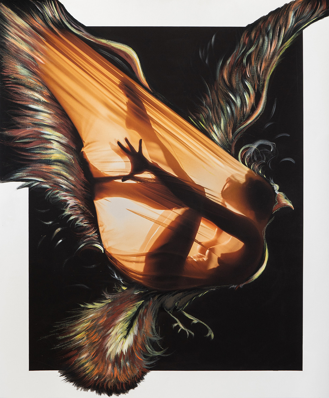 Rebirth. Phoenix. Lolly Shine. Contemporary digital artist