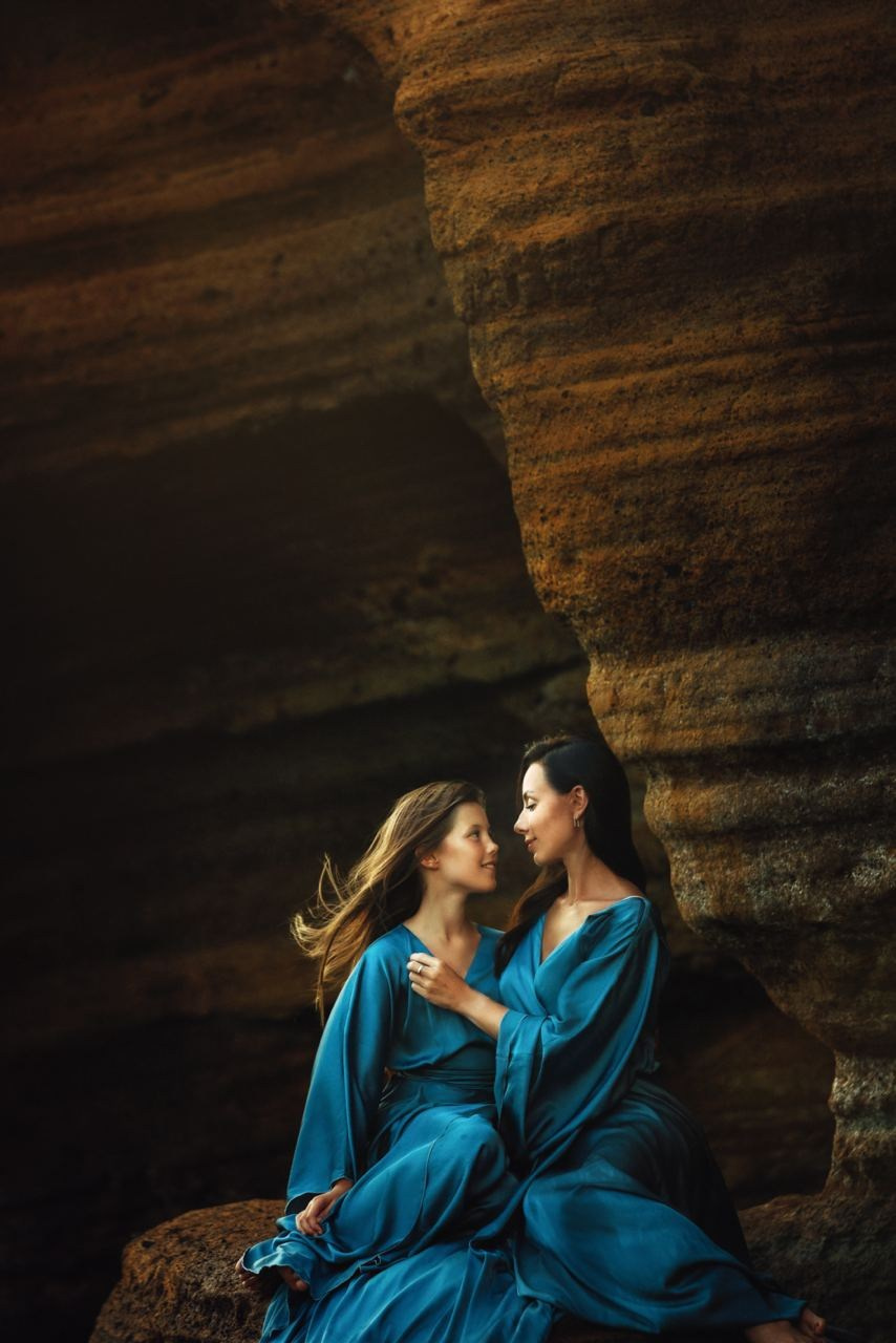 Синие платья 40+20€. Профессиональный фотограф на Тенерифе