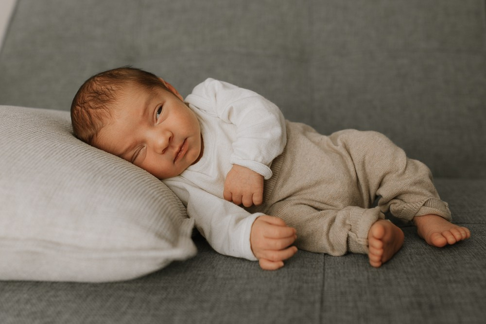 Baby Louis. Familien & Hochzeitfotografin Nadja Holzmann