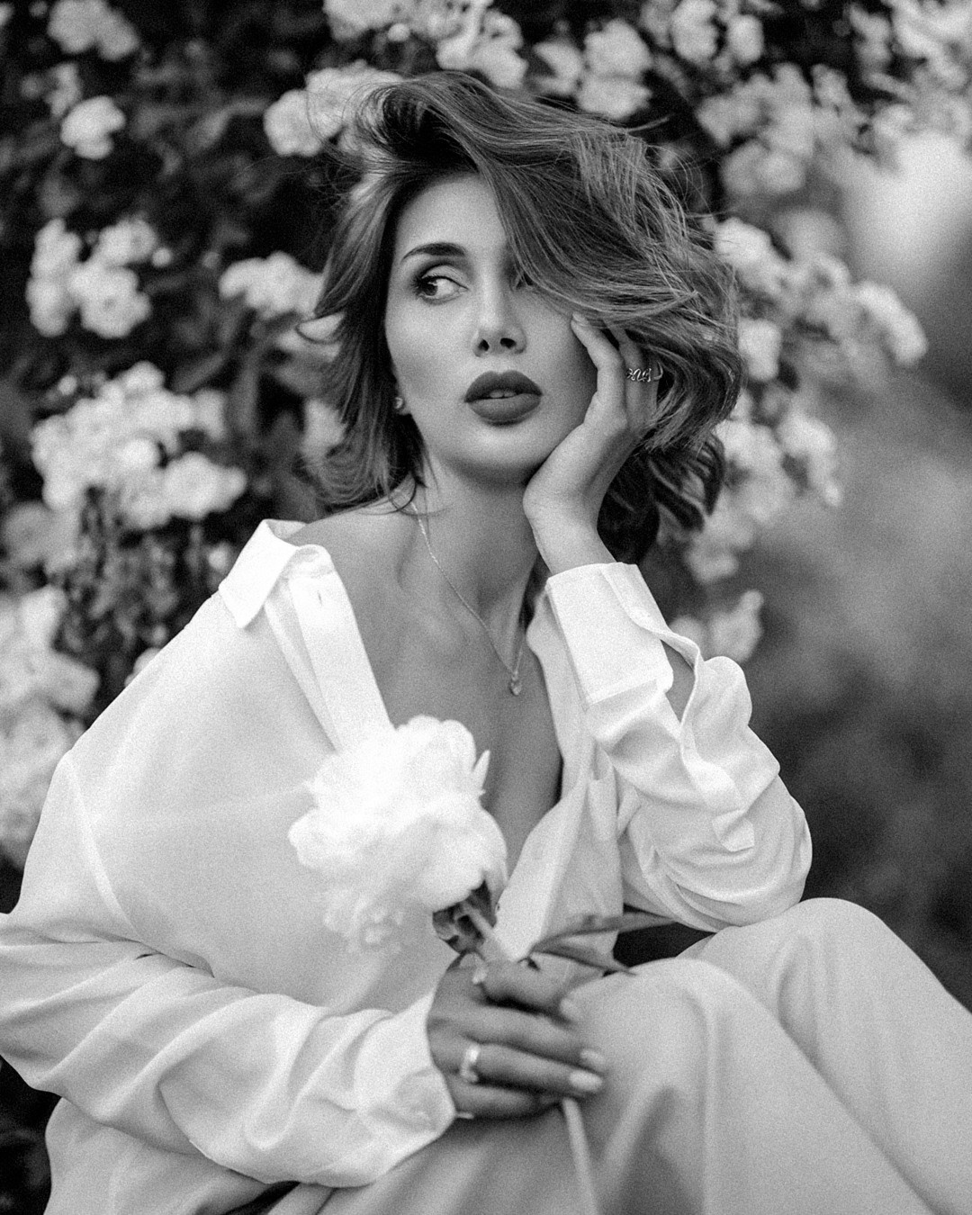 Rosengarten. Family photograph in Munich Anastasia Vorobtsova