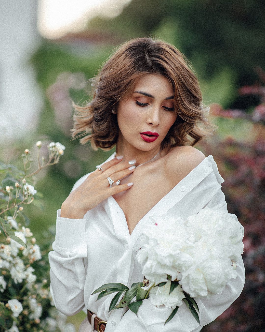 Rosengarten. Family photograph in Munich Anastasia Vorobtsova