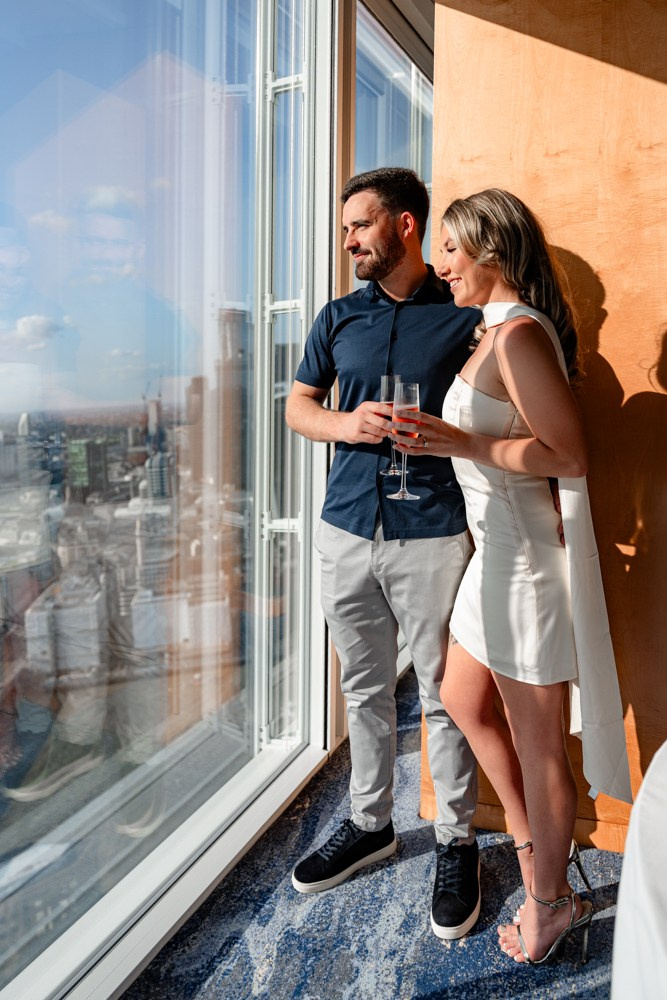 Proposal at the Shard. Tonya Kyrylenko photographer in London