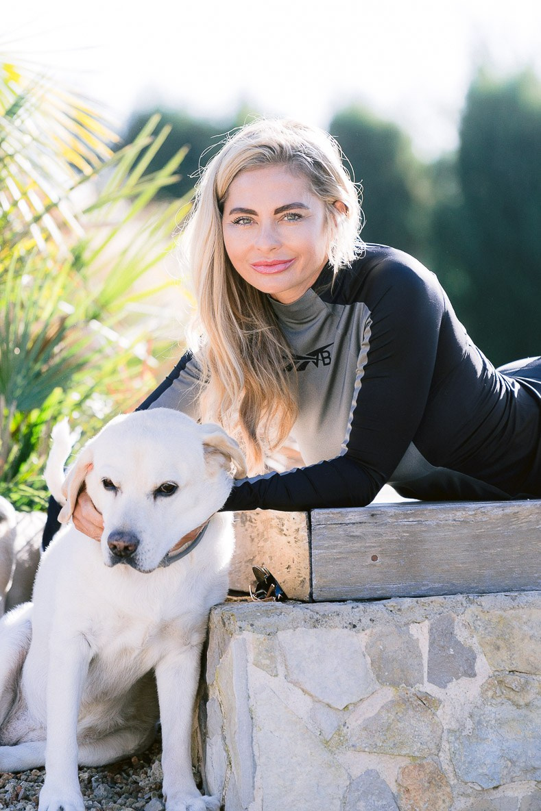 Ilona Novackova with her Dogs. Mallorca Wedding, Corporate & Social Photographer