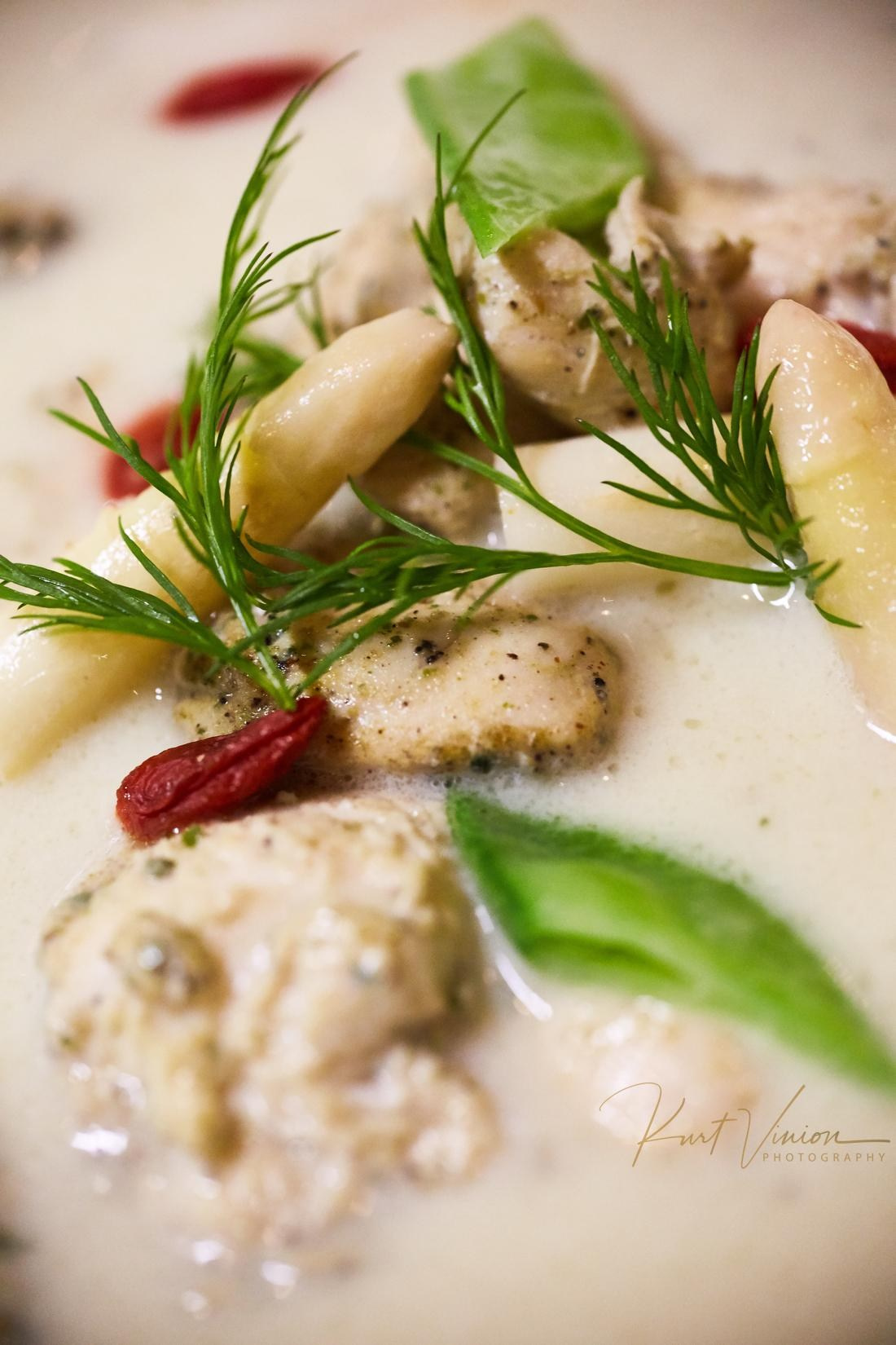 A Thai Tom Kha Gai soup.