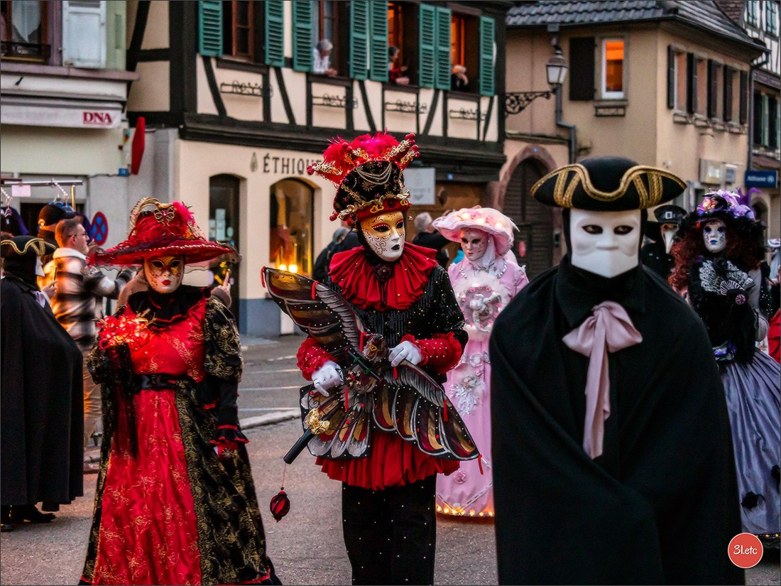 Carnaval venitien de Rosheim 2024. Photographe à Strasbourg | Portraits, Studio, Enfants, Événements