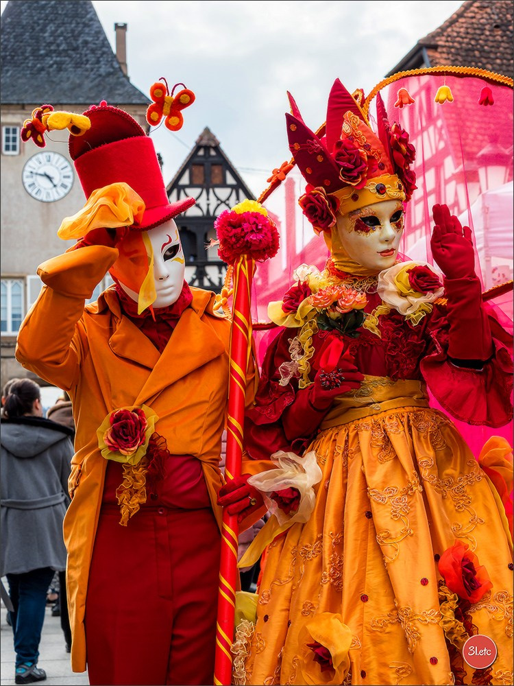 Carnaval venitien de Rosheim 2024. Photographe à Strasbourg | Portraits, Studio, Enfants, Événements
