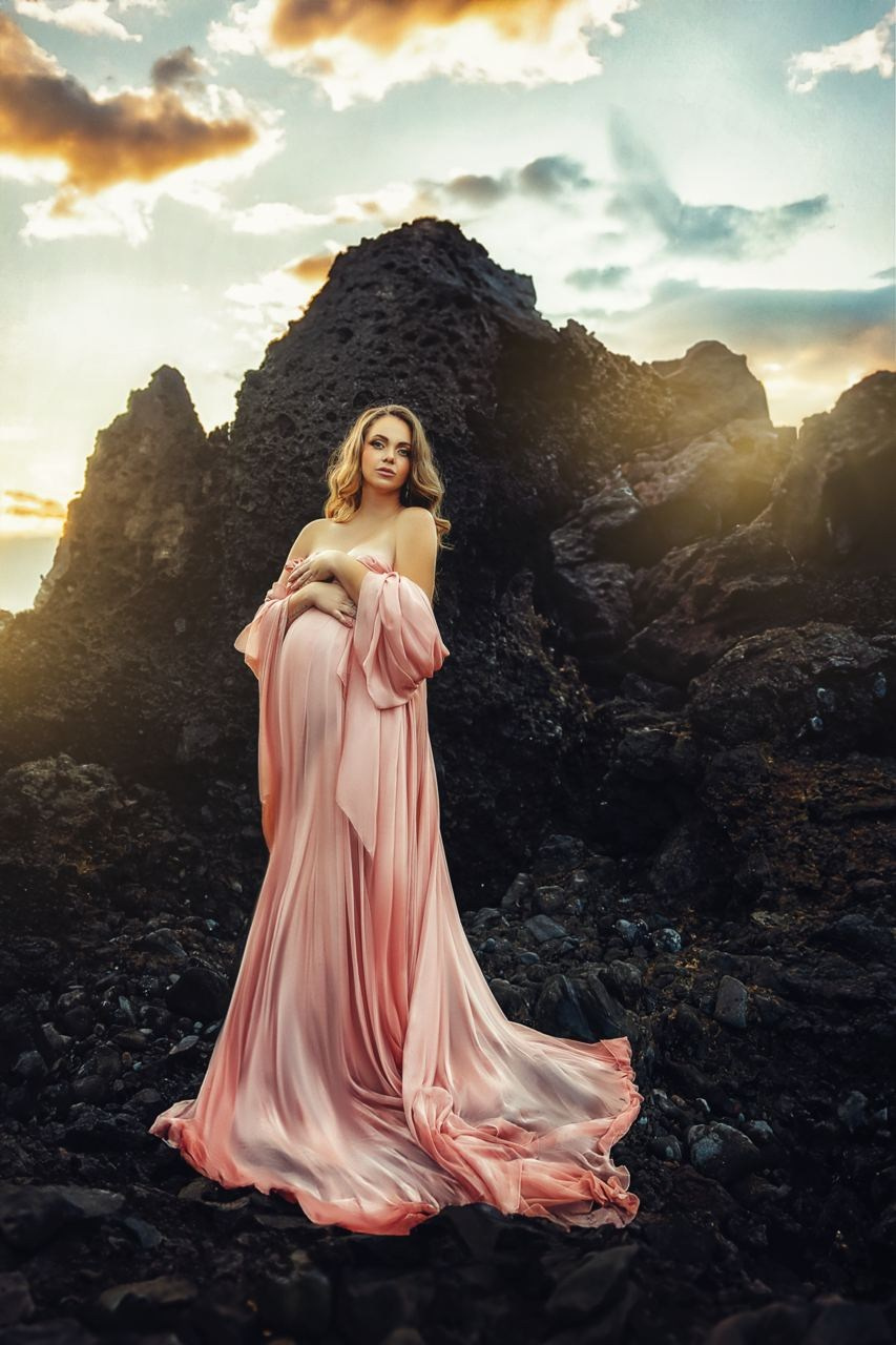 Беременность. Профессиональный фотограф на Тенерифе