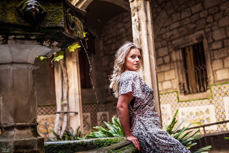 Sesión de fotos de moda en Barcelona. Fotógrafo en Barcelona  Maslik Yulia