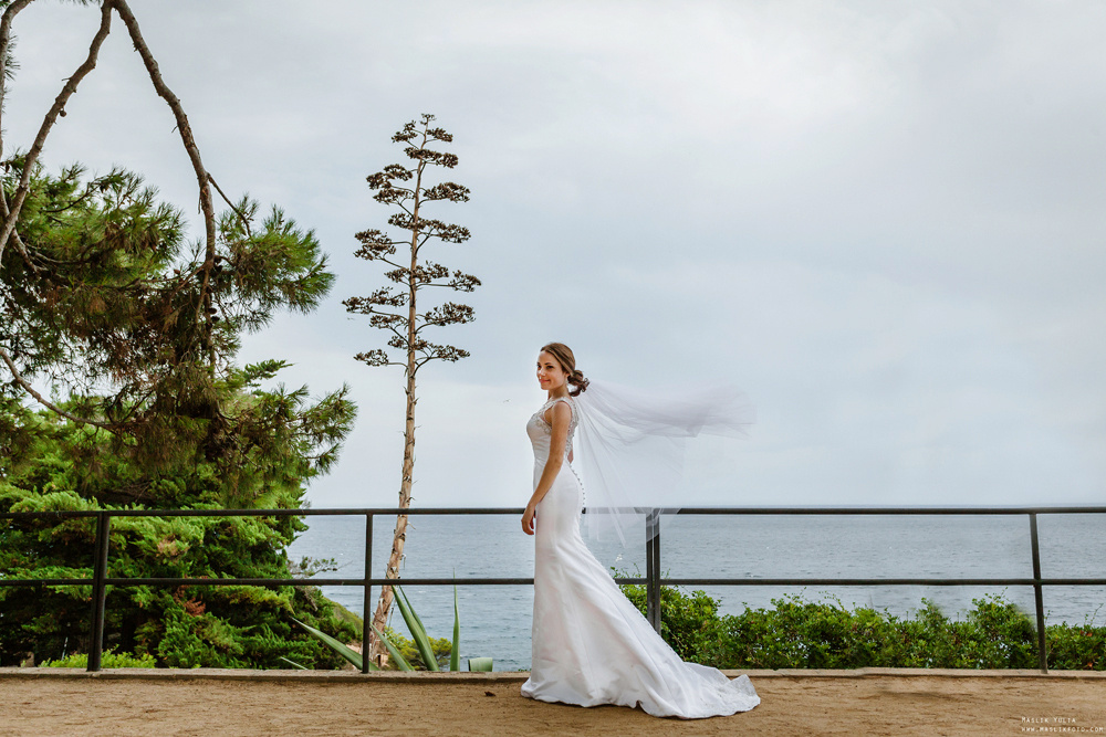 Свадебная фотосессия в Бланес. Фотограф в Барселоне Испании Маслик Юлия