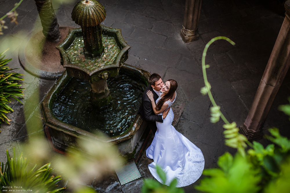 Свадебная фотосессия в Бланес. Фотограф в Барселоне Испании Маслик Юлия