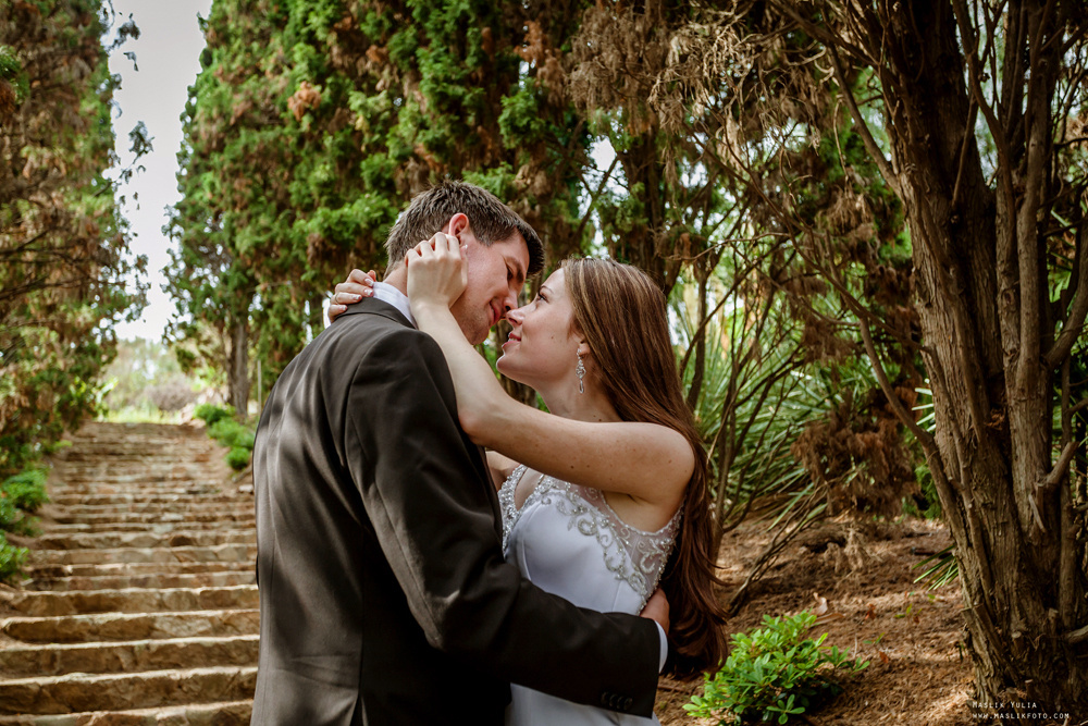 Свадебная фотосессия в Бланес. Фотограф в Барселоне Испании Маслик Юлия