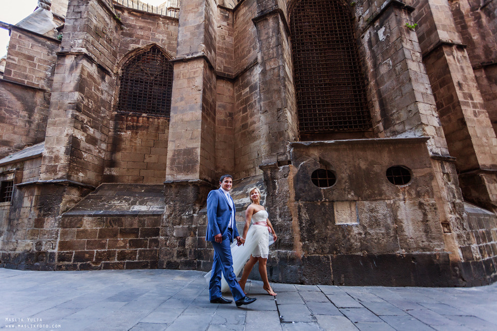 Уникальная фотосессия в Барселоне. Фотограф в Барселоне Испании Маслик Юлия