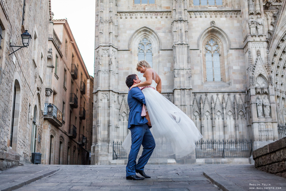 Уникальная фотосессия в Барселоне. Фотограф в Барселоне Испании Маслик Юлия