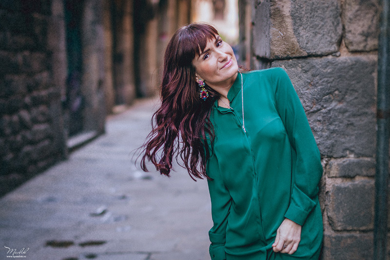 Sesión fotográfica de otoño en Barcelona. Fotógrafo en Barcelona  Maslik Yulia