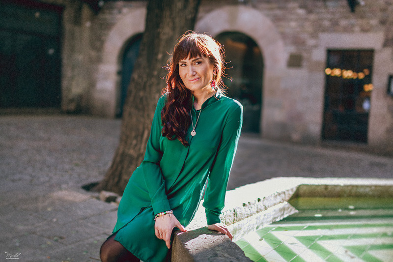 Sesión fotográfica de otoño en Barcelona. Fotógrafo en Barcelona  Maslik Yulia