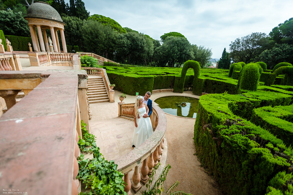 Фотосессия в парке Барселоны. Фотограф в Барселоне Испании Маслик Юлия