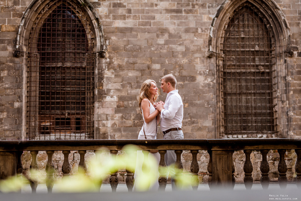 Wieczorna sesja zdjęciowa w Lloret de Mar. Fotograf w Barcelonie Hiszpanii Maslik Yulia