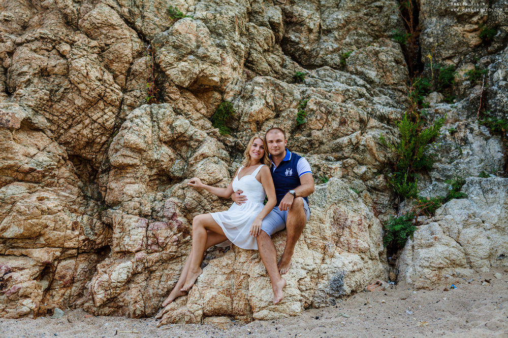 Przyjemna sesja zdjęciowa w Barcelonie. Fotograf w Barcelonie Hiszpanii Maslik Yulia