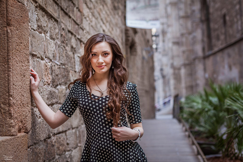 Весенняя фотосессия в Барселоне. Фотограф в Барселоне Испании Маслик Юлия